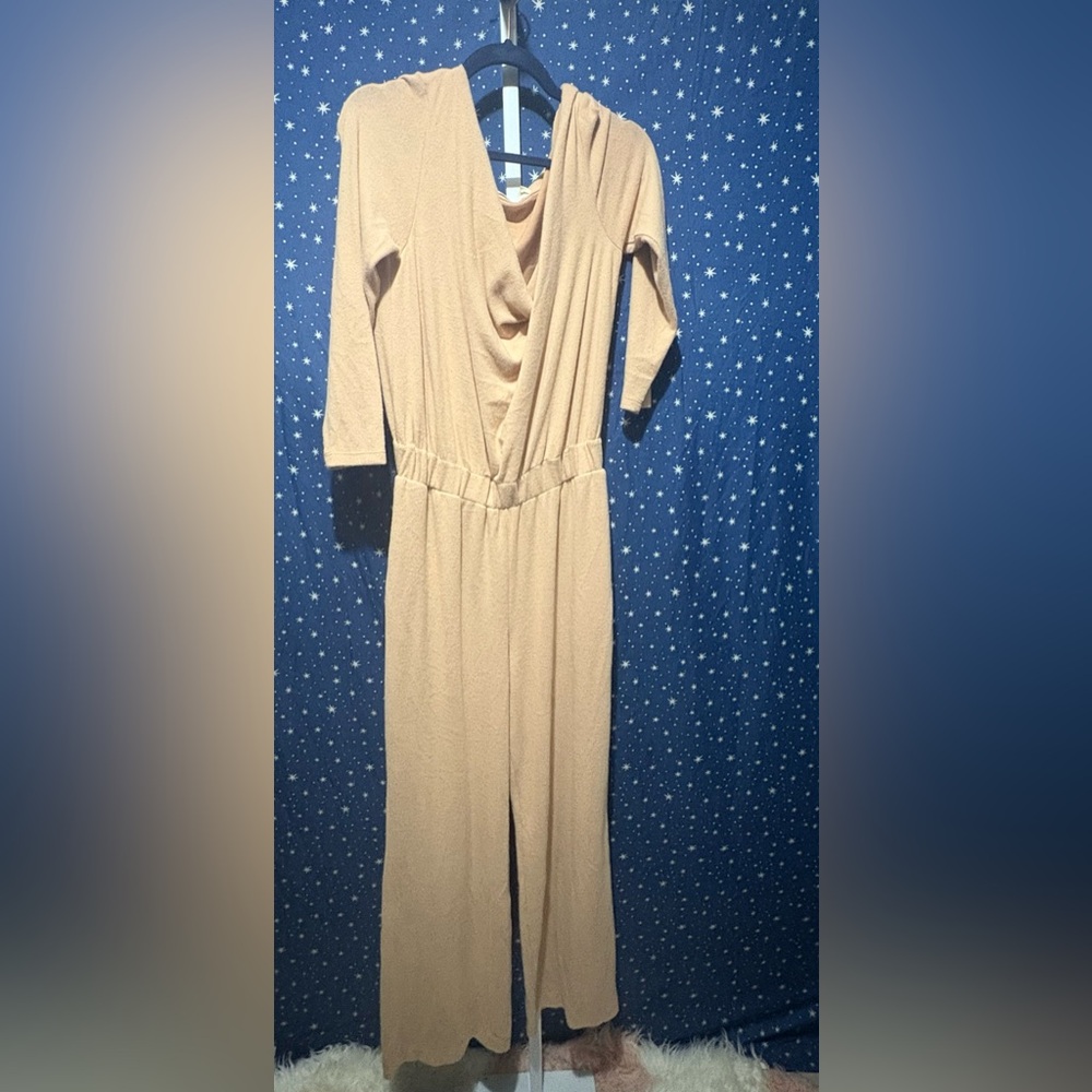 Free People Beige Jumpsuit Size Small NWT